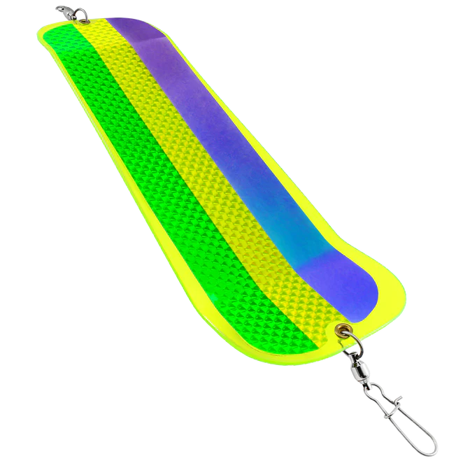 Gibbs Delta Highliner Guide Series Flasher - Lemon Lime