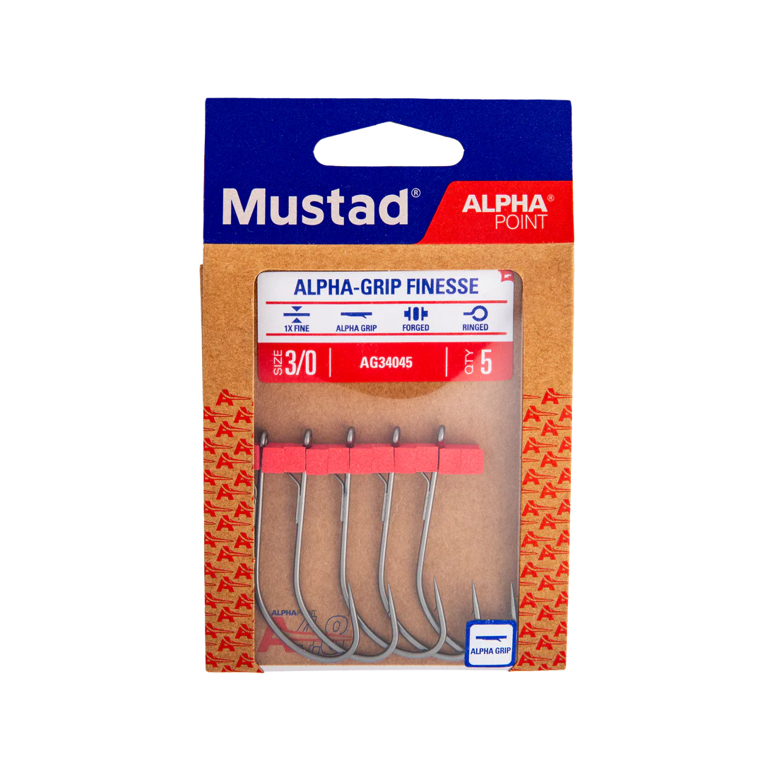 Mustad Alpha-Grip Finesse Hook
