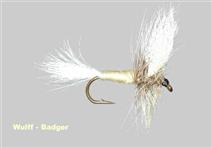 Badger Wulff Fishing Fly