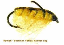 Boatman Yellow Rubber Leg