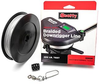 Scotty Premium Heavy Braid Line 200 ft