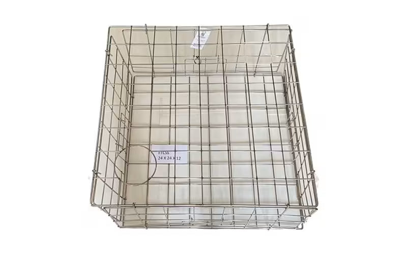 Stainless Steel Crab Trap 24" Collapsible