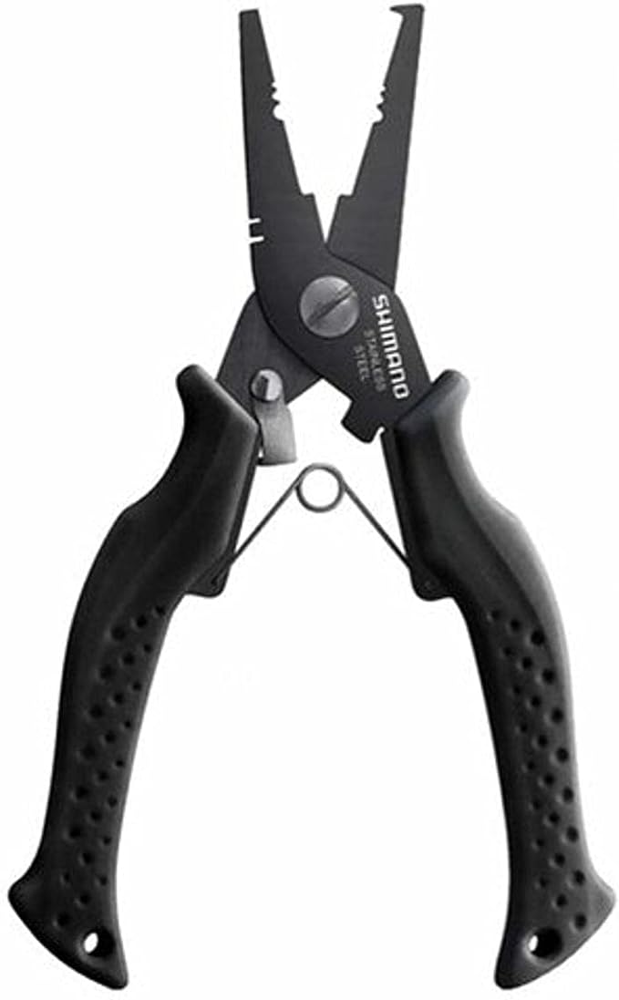 Split Ring 7'' Power Pliers with Braid Cutter