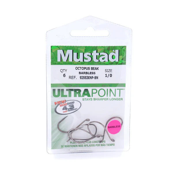 Mustad Octopus Hook Barbless 92553XNP