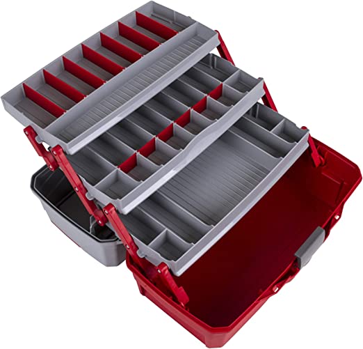 Flambeau Red 3 Tray Tackle Box