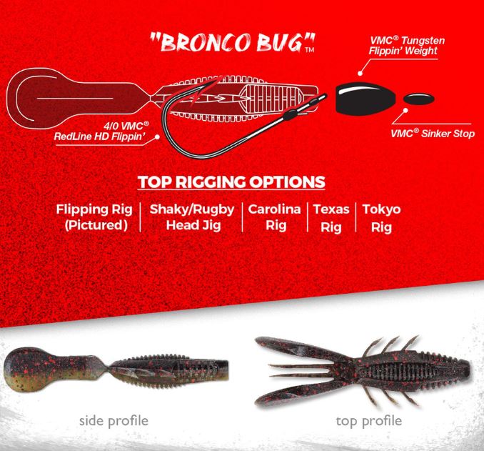 Rapala Crush City Bronco Bug 7PK