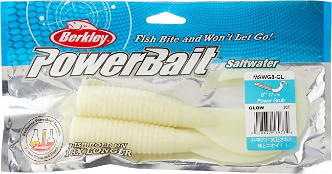 Berkley PowerBait Saltwater Grub 8"