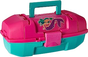 Plano - Youth Mermaid Tackle Box - Pink/turquoise