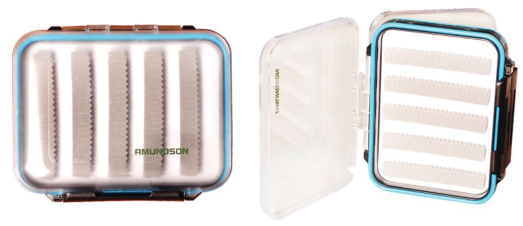 Amundson Double Sides Clear Water Proof Competition Fly Boxes