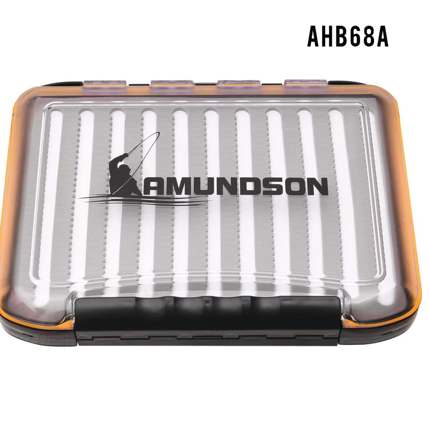 Amundson Double Sides Clear Water Proof Competition Fly Boxes