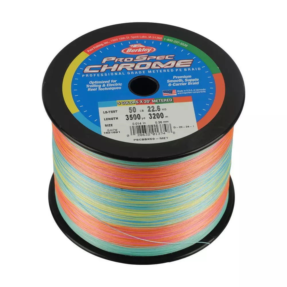 Berkley ProSpec® Chrome 5 x 20' Metered Braid