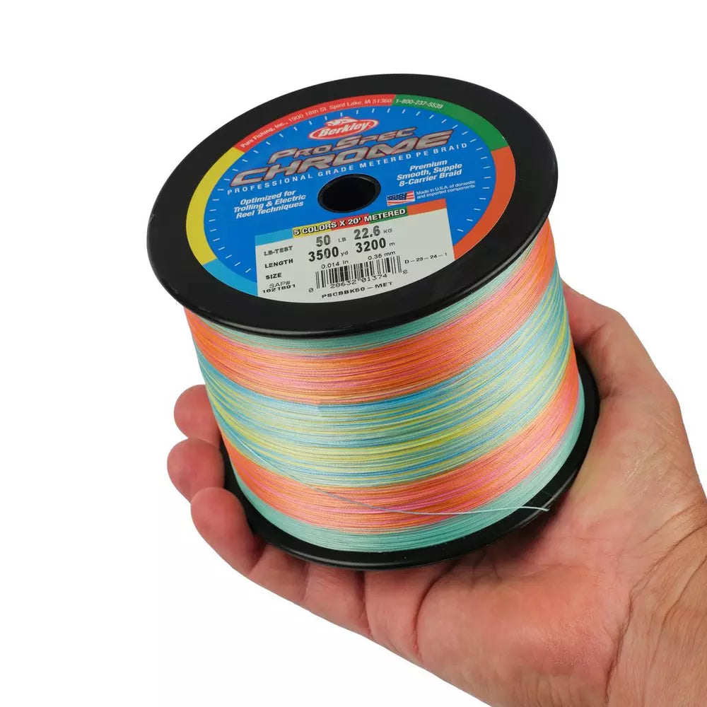 Berkley ProSpec® Chrome 5 x 20' Metered Braid