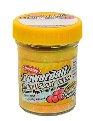 Berkley PowerBait Natural Glitter Trout Bait - Salmon Egg