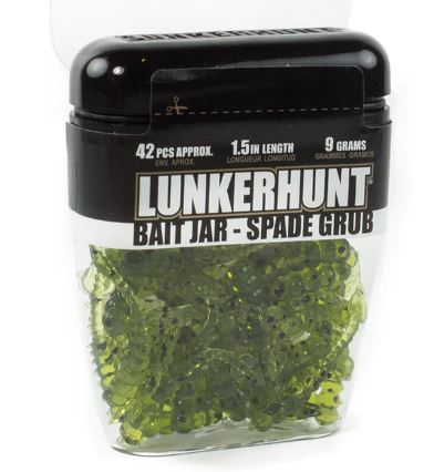 Lunkerhunt  Spade Grub Bait Jar