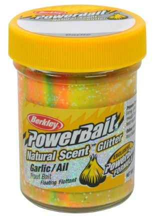 Berkley PowerBait Natural Glitter Trout Bait Rainbow