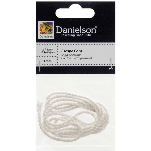 Danielson Escape Cord - 3 ft Biodegradable Cotton Cord