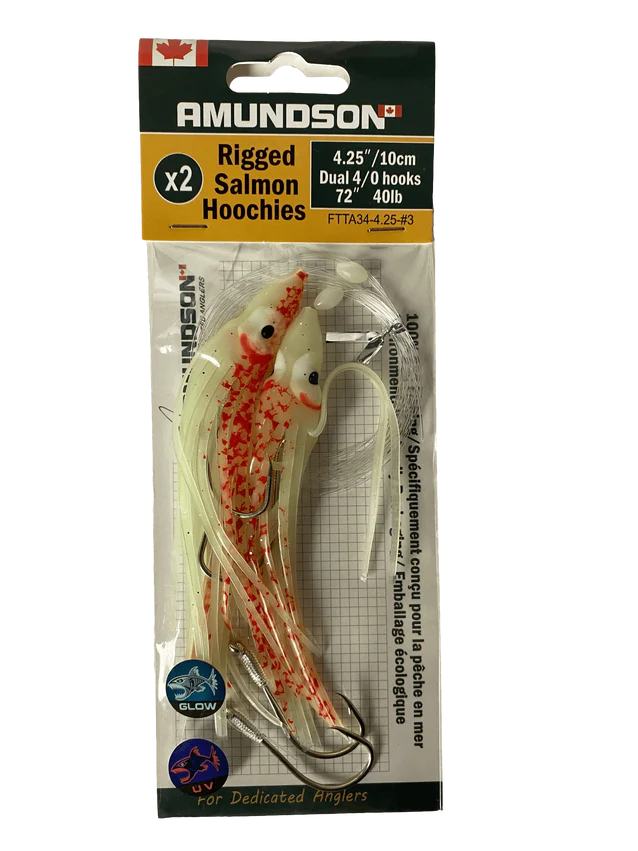 Amundso Rigged Salmon Hoochies