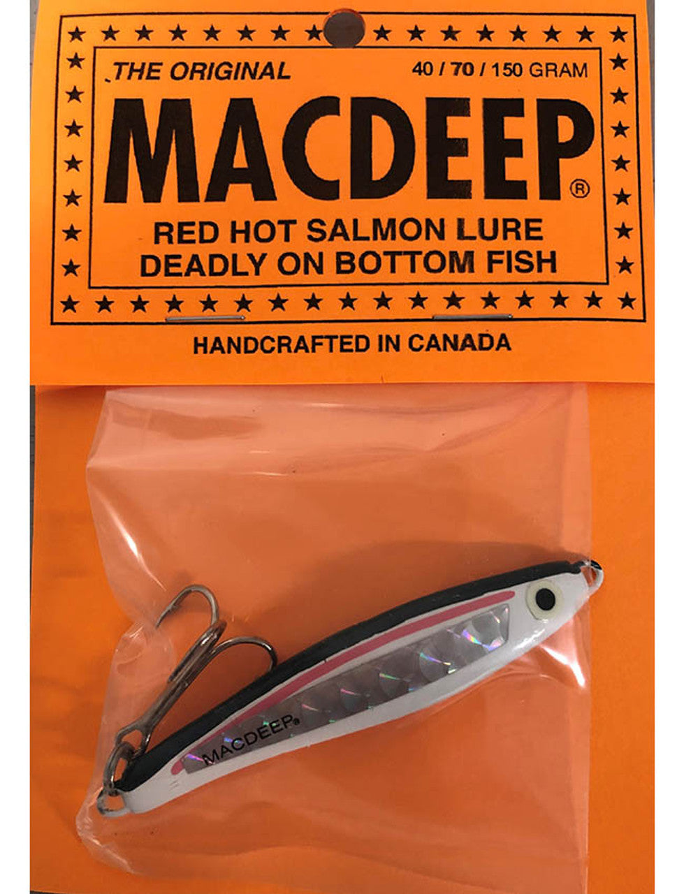 canadian salmon fishing lures MacDeep Lure Salmon and Bottom Fish Jig