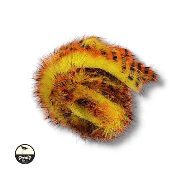 Hareline Tiger Barred Rabbit Strips