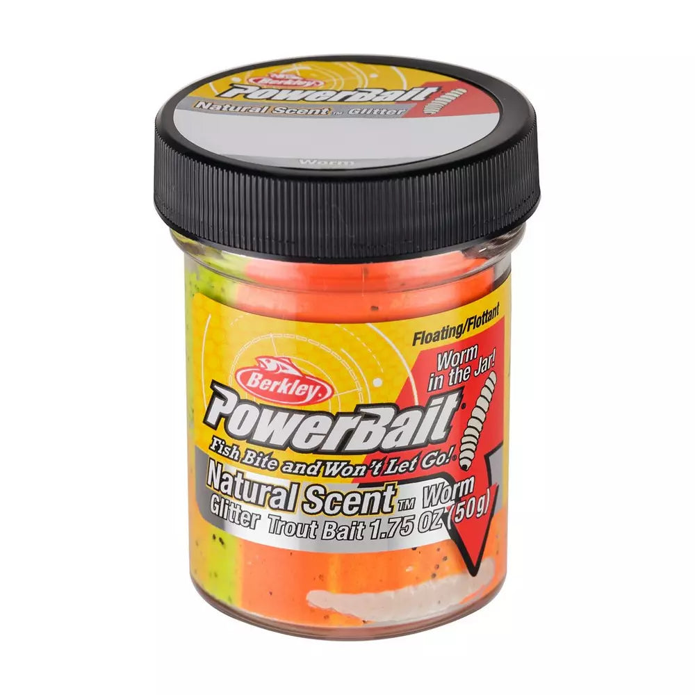 Berkley PowerBait Natural Glitter Trout Bait - Salmon Egg Scent