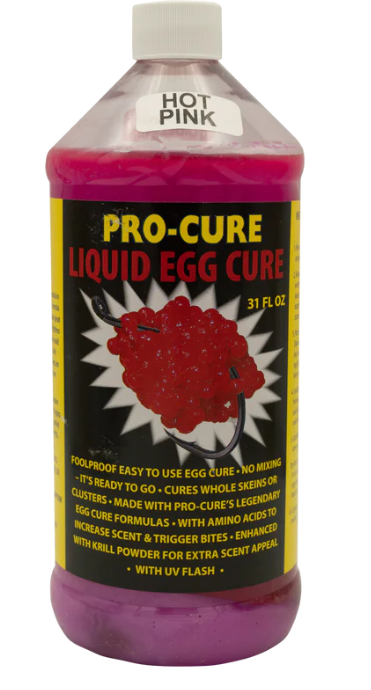 Pro Cure Liquid Egg Cure Hot Pink 31oz