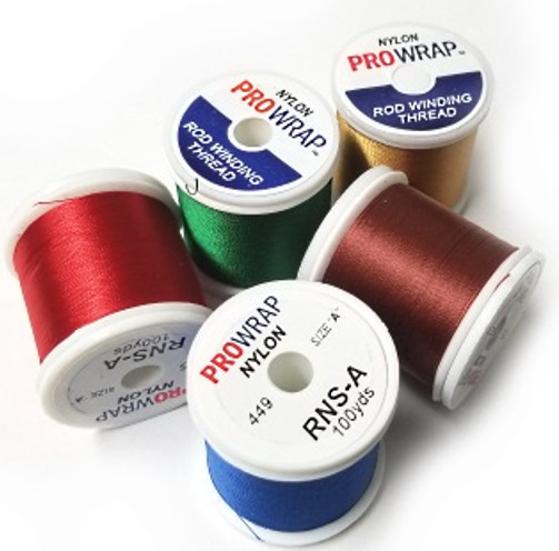 ProWrap Nylon Rod Winding Thread - Size A & D