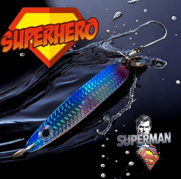 Phat-E Super Hero Series Trolling Spoons -Westcoast Tackle