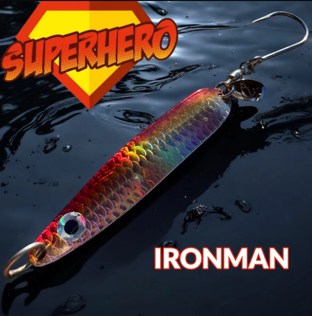 Phat-E Super Hero Series Trolling Spoons -Westcoast Tackle