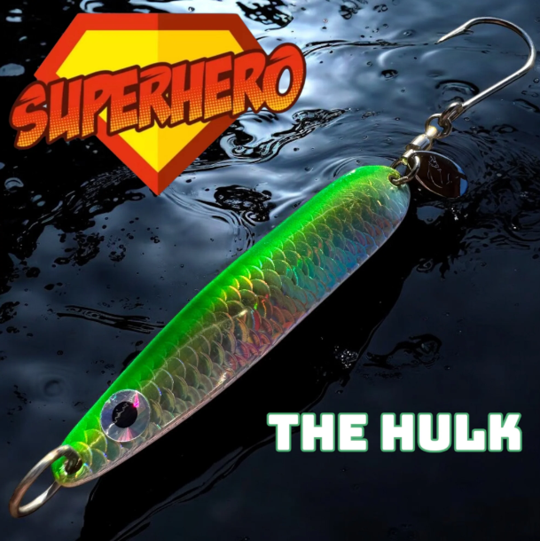 Phat-E Super Hero Series Trolling Spoons -Westcoast Tackle