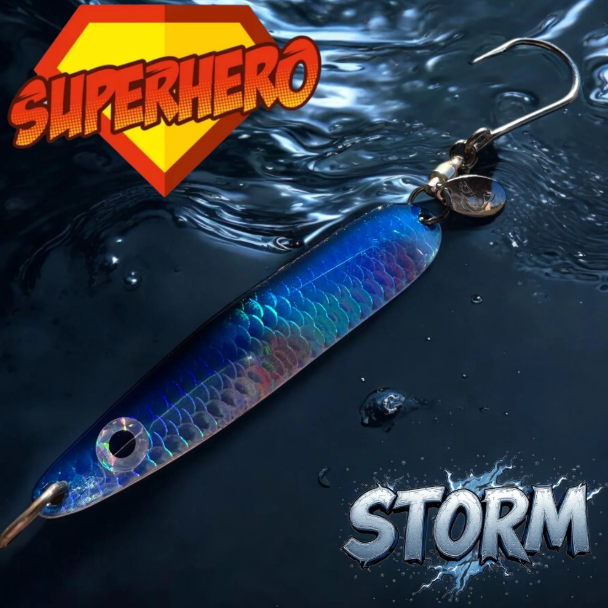 Phat-E Super Hero Series Trolling Spoons -Westcoast Tackle