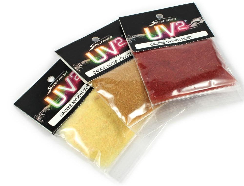 Harelie Spirit River UV2 Caddis / Nymph Dubbing