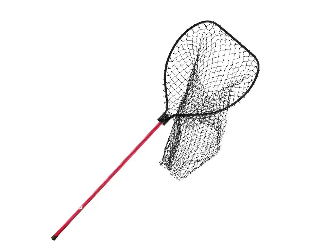 Gibbs Catch & Release Salmon Net, 60" Handle, Red Handle