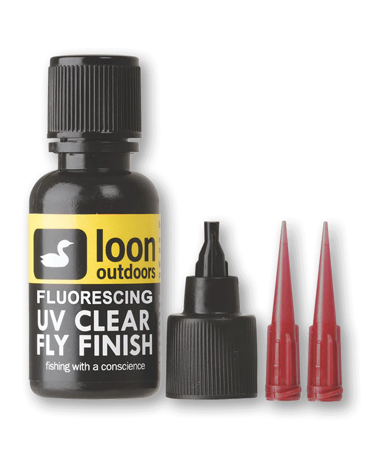 LOON UV FLOURESCING CLEAR FLY FINISH