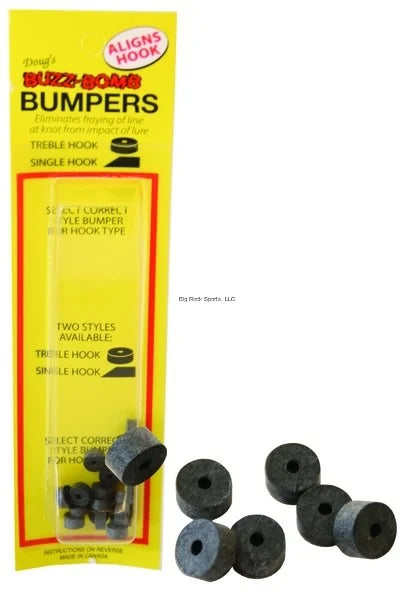 Buzz Bomb Bumpers for Treble Hook - 20/Pack