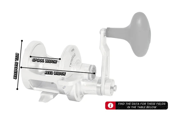 Accurate TwinDrag Valiant 2 Slow Pitch Jigging Reel