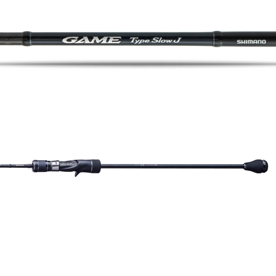 Shimano Fishing Grappler Game Type Slow Baitcasting Rod Black 1.98 m / 200 g