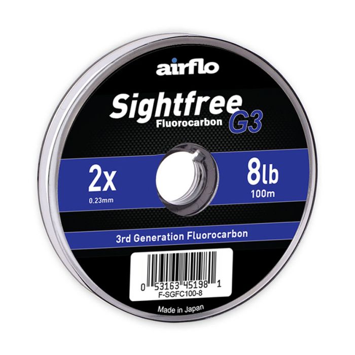 Airflo Sightfree G3 Fluorocarbon Fishing Line- 100M