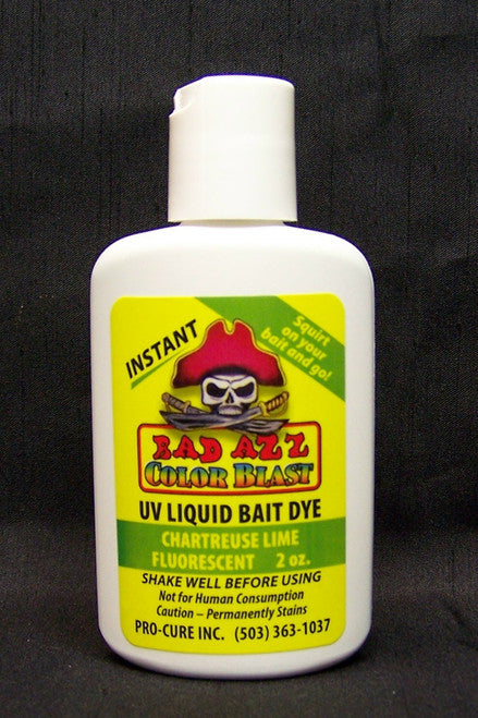 Pro-Cure Bait Scents Bad Azz Color Blast Liquid Dye