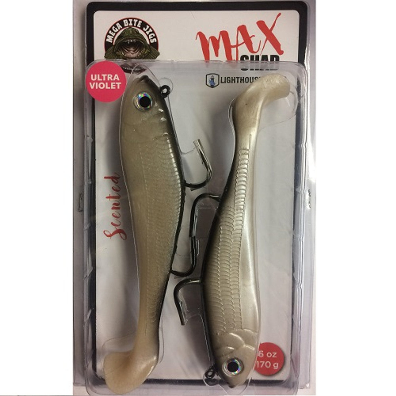 Lighthouse Lures Max Shad Scented Swimtail Jig