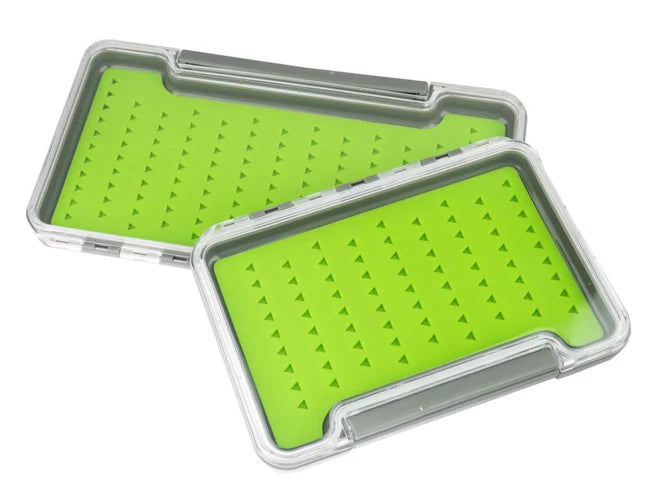 Aventik Waterproof Fly Fishing Storage Box Double Side Silicone Insert Aventik Waterproof Fly Fishing Storage Box Double Side Silicone Insert