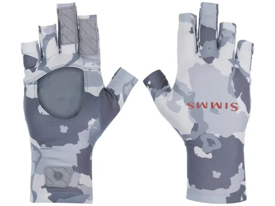 Simms SolarFlex Half-Finger Sun Gloves