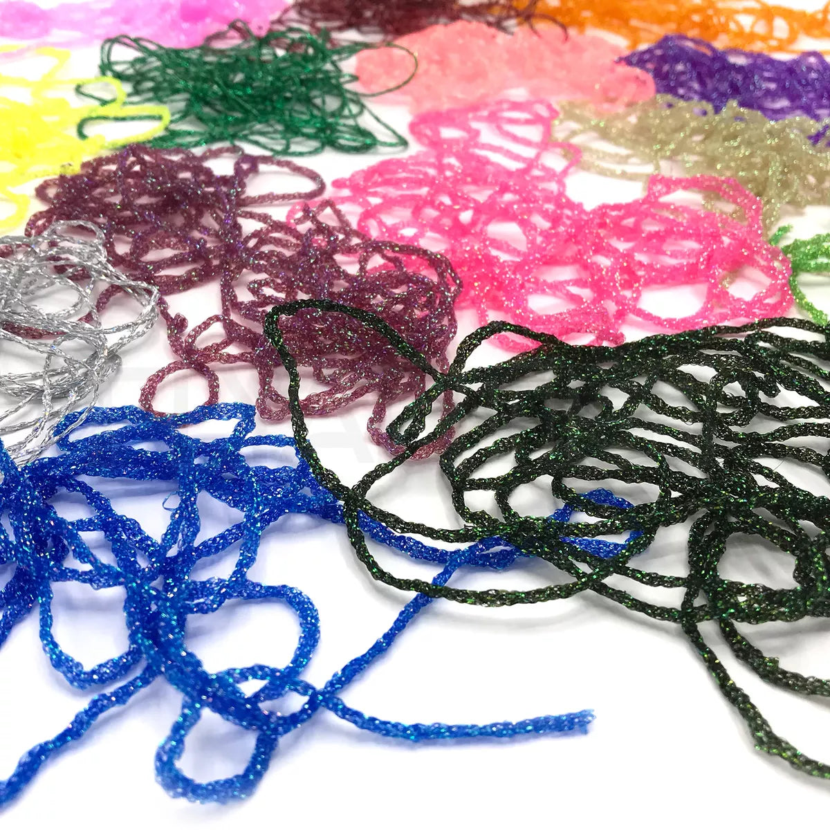 Hareline Dyed Pearl Diamond Braid