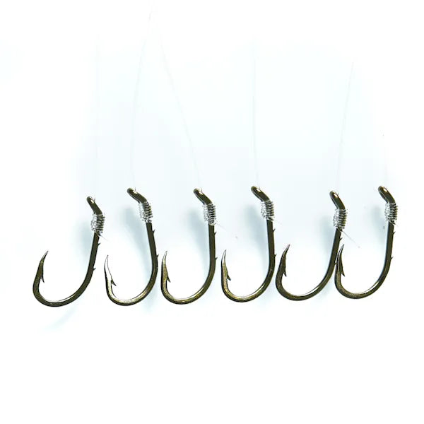 Mustad Snelled Baitholder Beak Hook 6 Pack