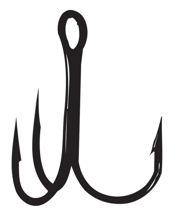 Gamakatsu Round Bend Treble Hooks