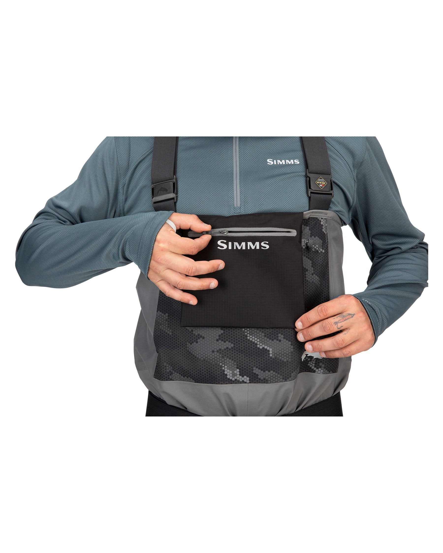 Simms Men's Guide Classic Wader - Stockingfoot