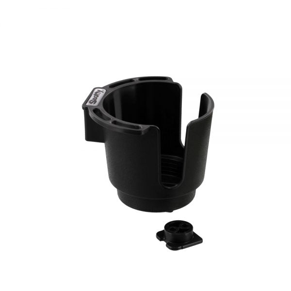 Scotty 310- Black Cup Holder With Bulkhead/Gunnel Mount