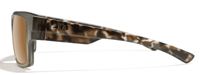 Zeal Ridgway Matte Khaki / Copper Polarised Lenses