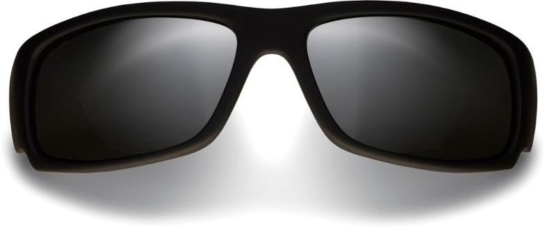 MAUI JIM BLACK MATTE WORLD CUP GREEN LENS