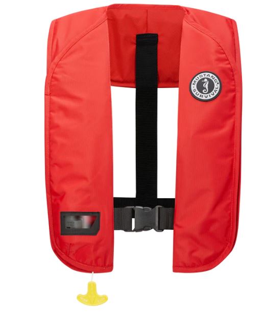 MD2015-02 MIT RED BLACK MANUAL INFLATE