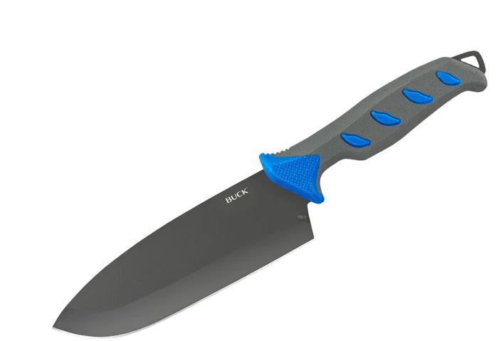 Buck Hookset 6" Cleaver Salt Water Knife Blue/Gray